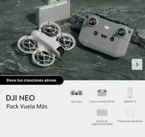 DJI Neo Pack Vuela Más DJI Neo Pack Vuela Más